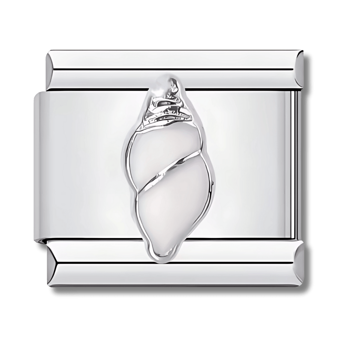 Charm coquillage blanc - Bellacharms