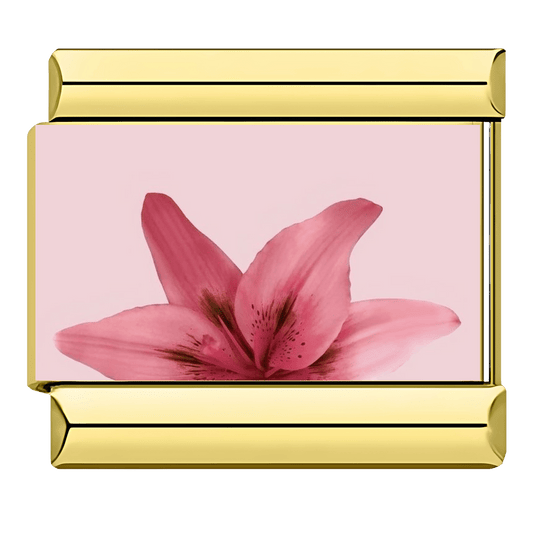 Charm custom - Modèle fleur rose - Bellacharms