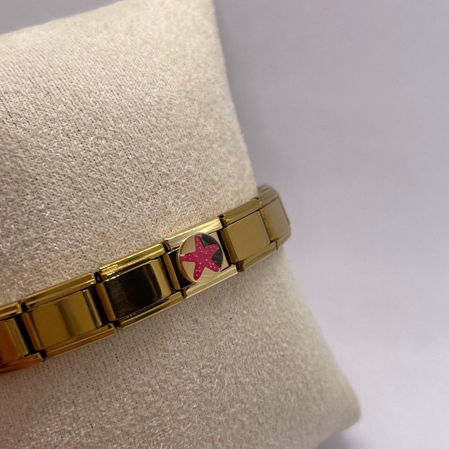 Charm étoile rose - Bellacharms
