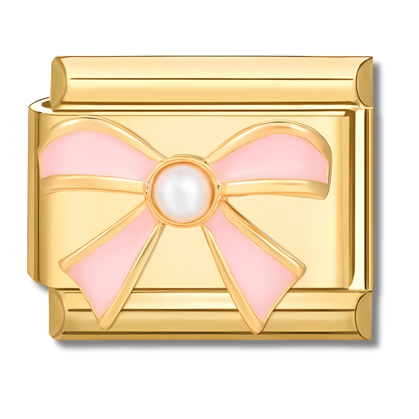Charm nœud rose - Bellacharms