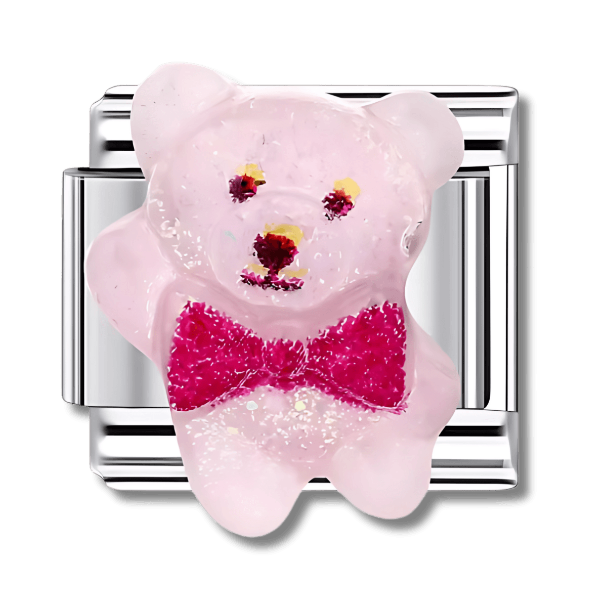 Charm ourson rose - Bellacharms