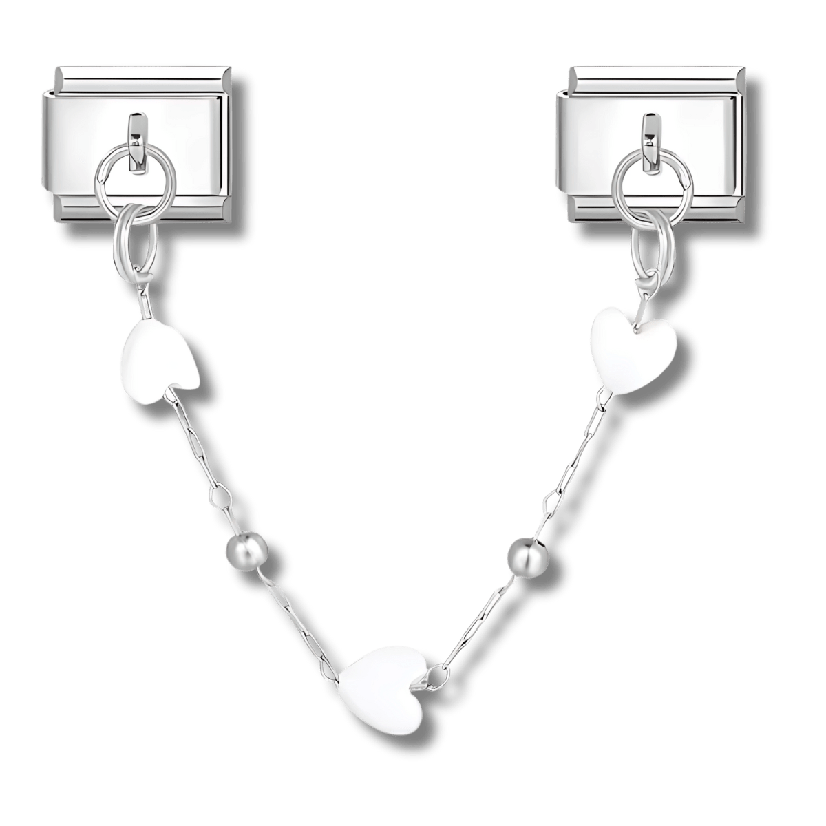 Pendentif chaîne cœurs - Bellacharms
