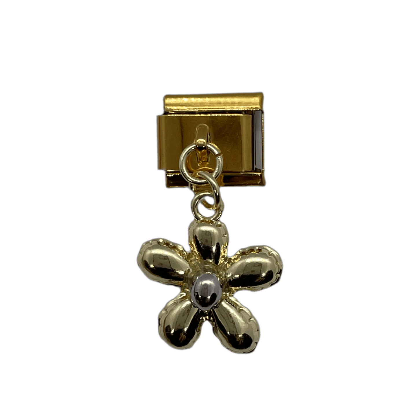Pendentif fleur doré - Bellacharms