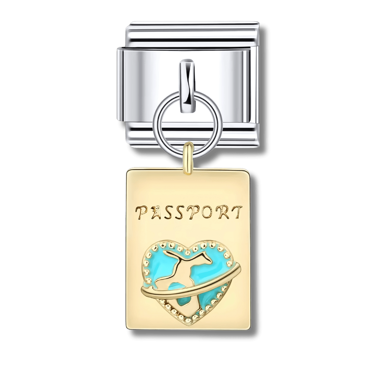 Pendentif passeport - Bellacharms