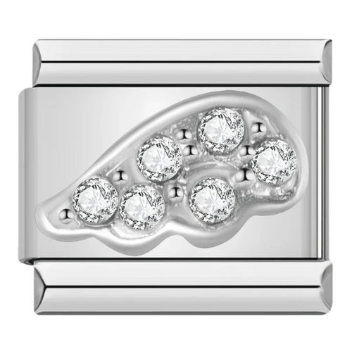 Charm ailes strass - Bellacharms