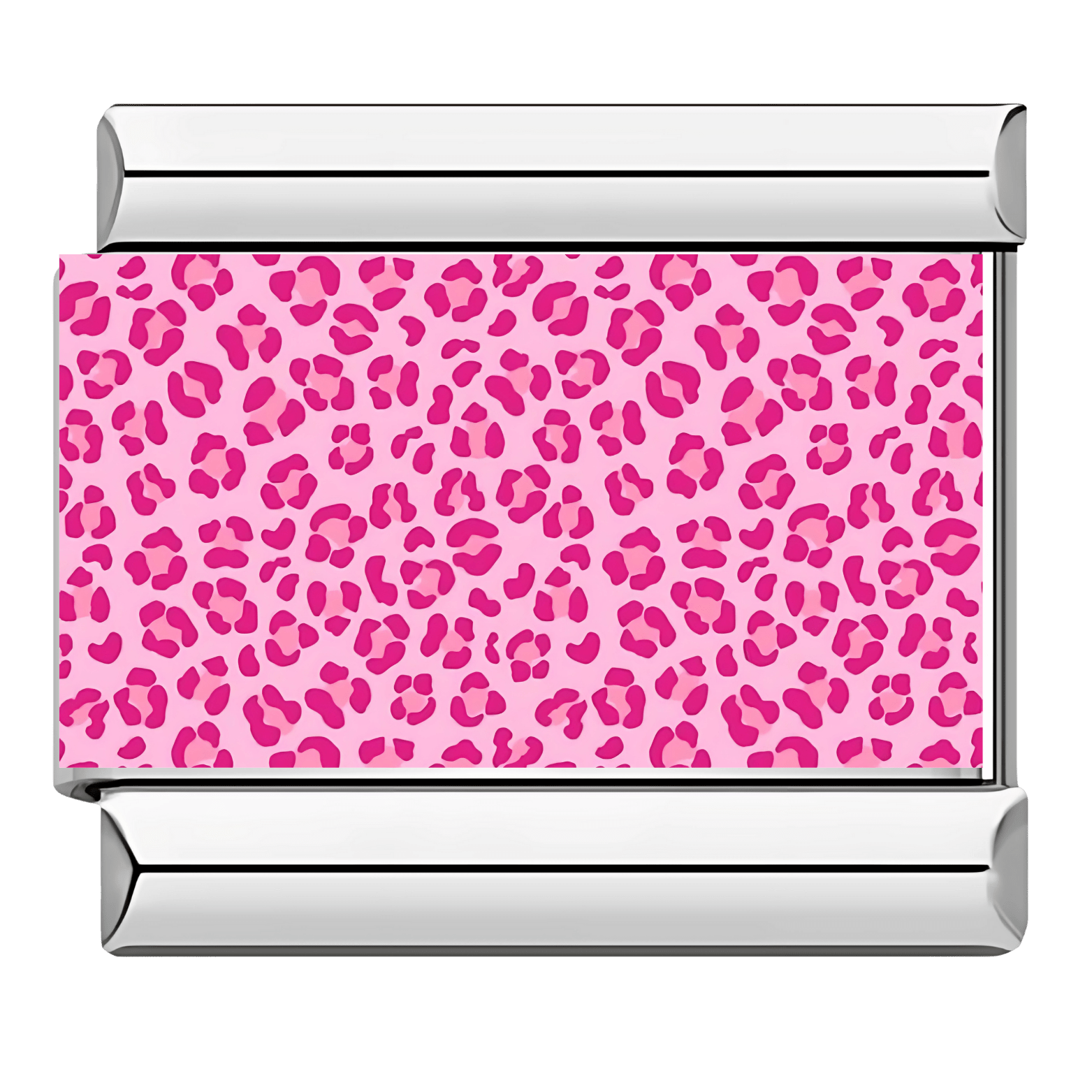 Charm custom - Modèle Léopard rose - Bellacharms