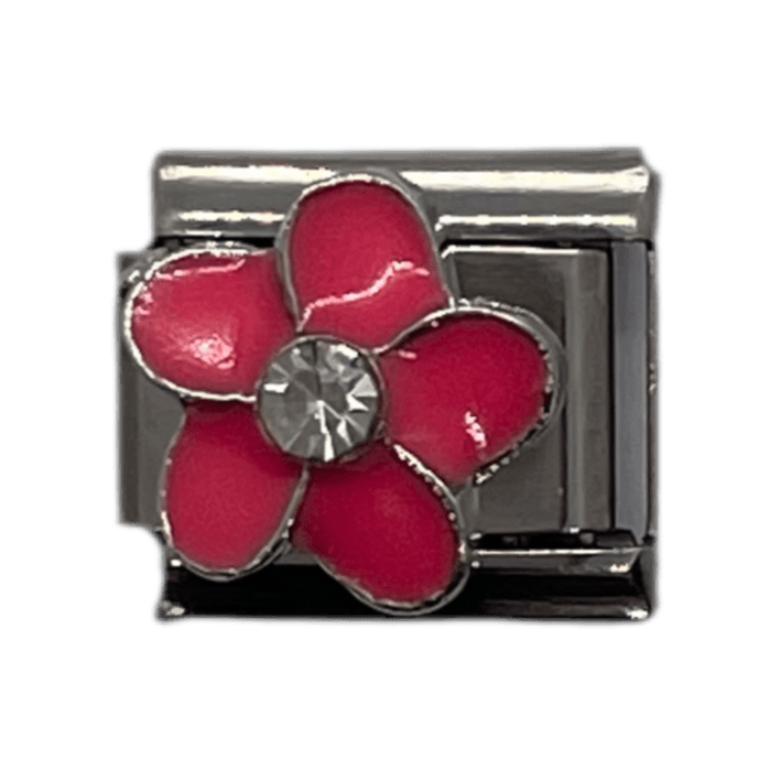 Charm fleur rose - Bellacharms