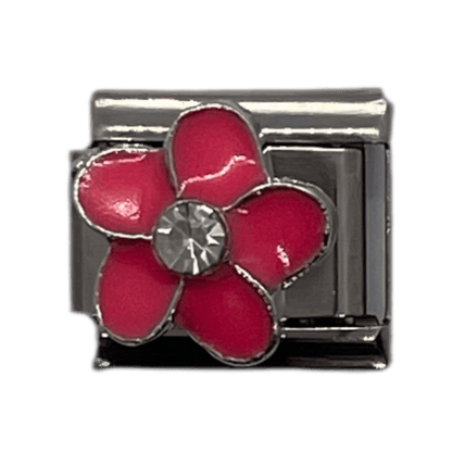 Charm fleur rose - Bellacharms