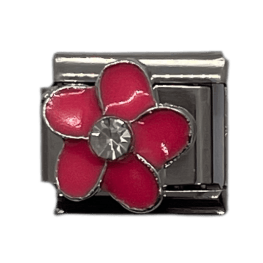 Charm fleur rose - Bellacharms