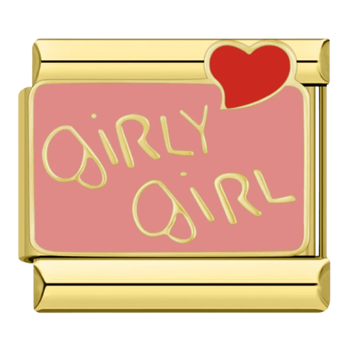 Charm girly girl - Bellacharms