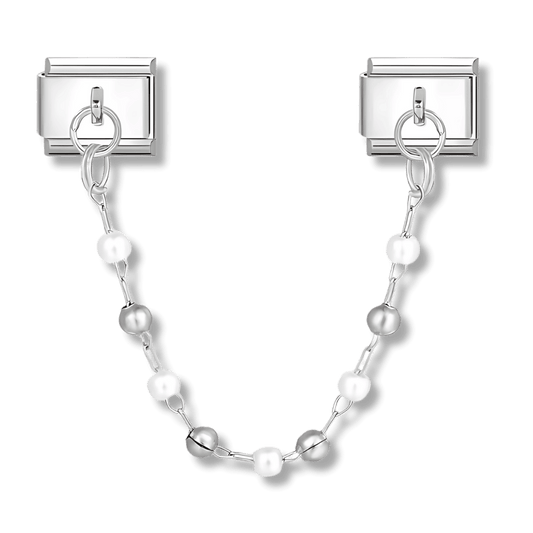 Pendentif chaîne à perles - Bellacharms