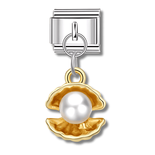 Pendentif coquillage avec perle - Bellacharms