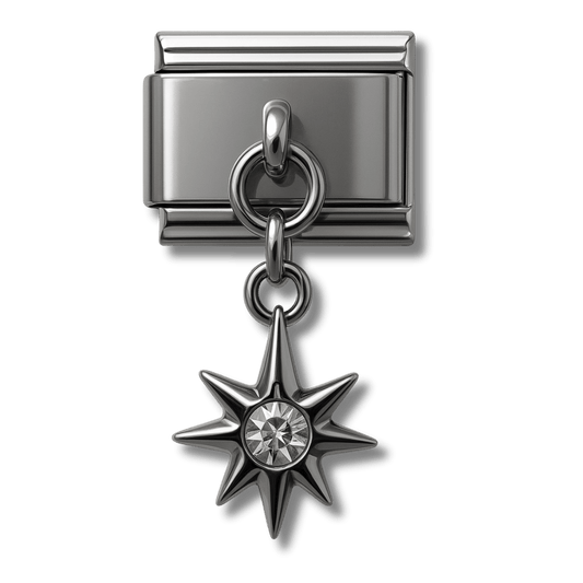 Pendentif étoile strass - Bellacharms