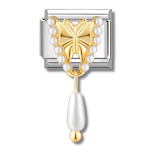 Pendentif papillon doré - Bellacharms