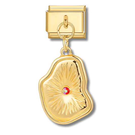 Pendentif strass rouge - Bellacharms